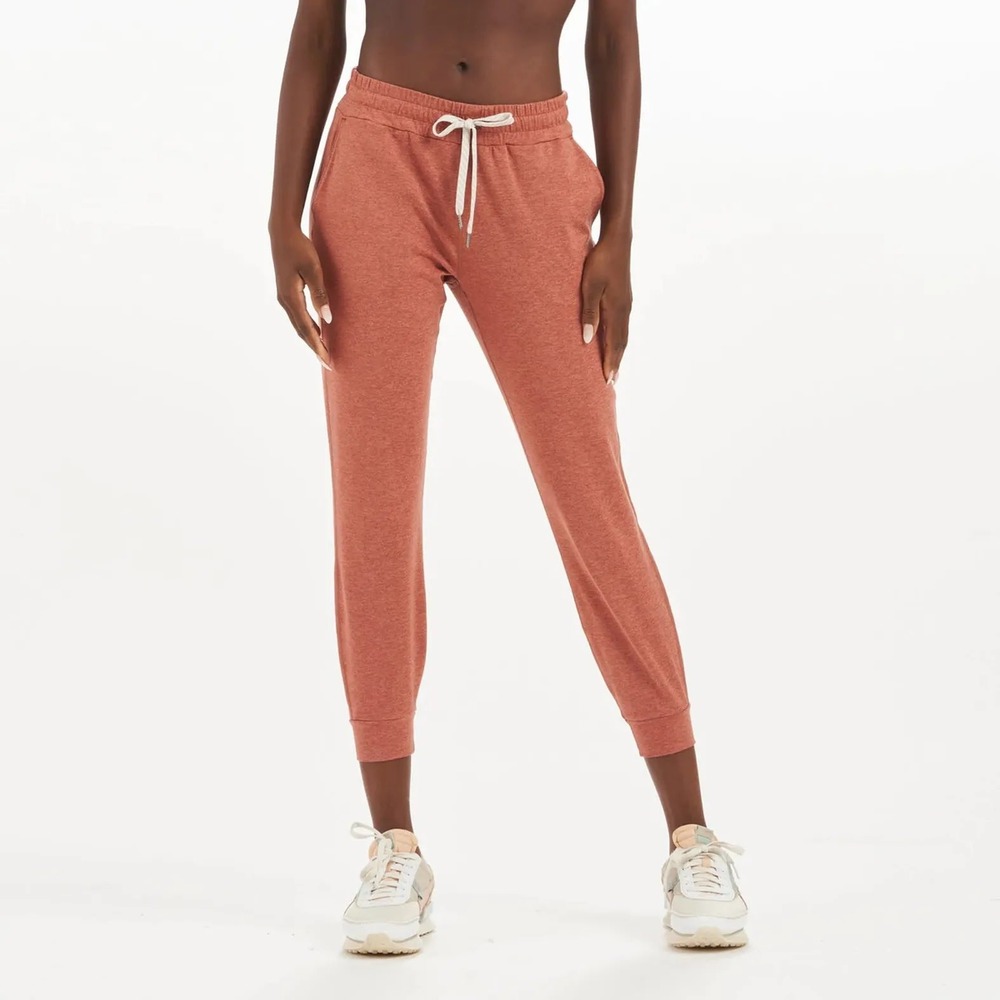 Vuori | Performance Jogger Heathered Burnt Orange Pant Size S